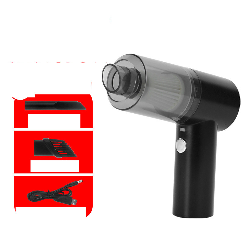 Aspirateur S. Autolab coloris noir, vue sur le bouton d'alimentation